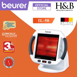 Đèn Hồng Ngoại Trị Liệu Beurer IL50 | Công Suất 300W Giúp Giảm Đau, Phục Hồi Sức Khỏe Và Làm Đẹp Da
