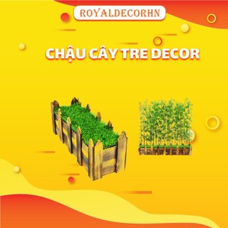 Chậu cắm cây tre ,chậu trang trí nhà cửa, chậu cắm cây trúc, chất liệu gỗ cao cấp siêu chắc chắn siêu bền bỉ