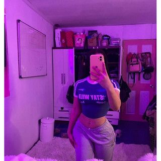 [ Hàng order shein] Áo thun chữ dáng croptop cho nữ