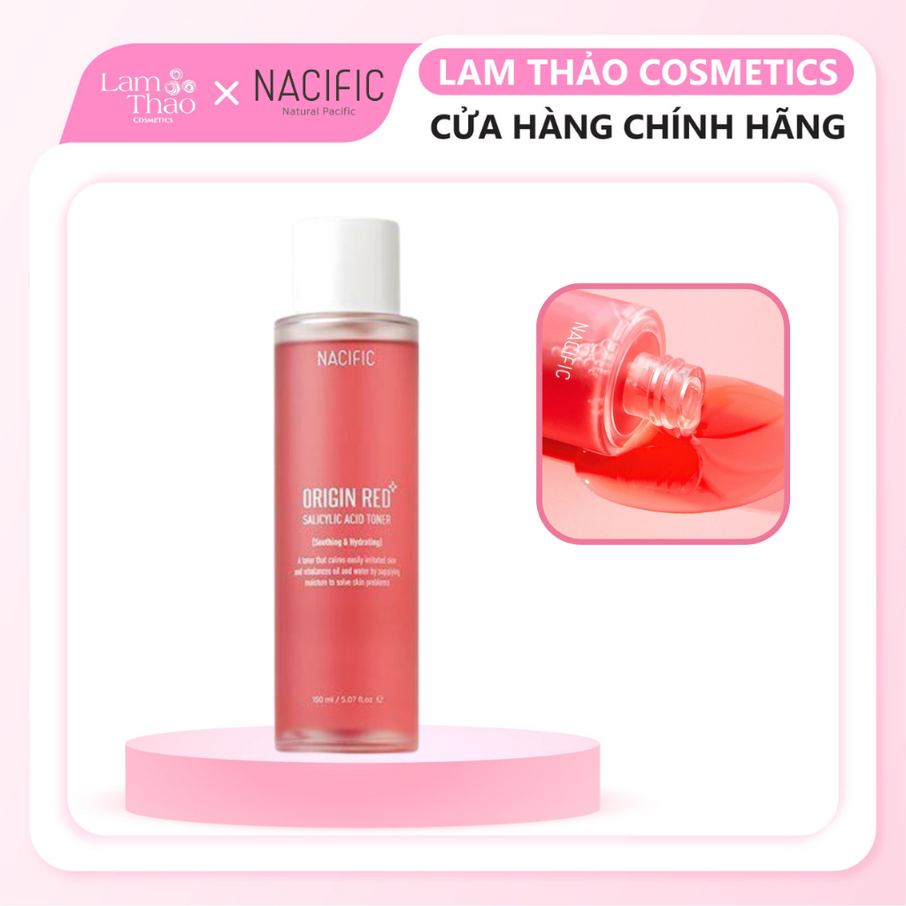 Nước Hoa Hồng Nacific Origin Red Salicylic Acid Toner 150ml