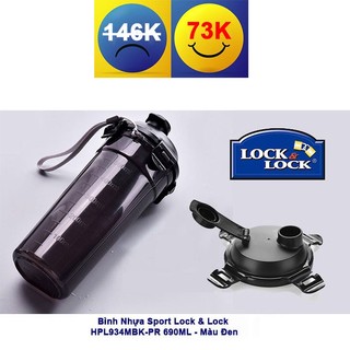 [SIÊU SALE TRONG NGÀY] Bình Nhựa Sport Lock & Lock HPL934MBK-PR Màu Đen - 690ML