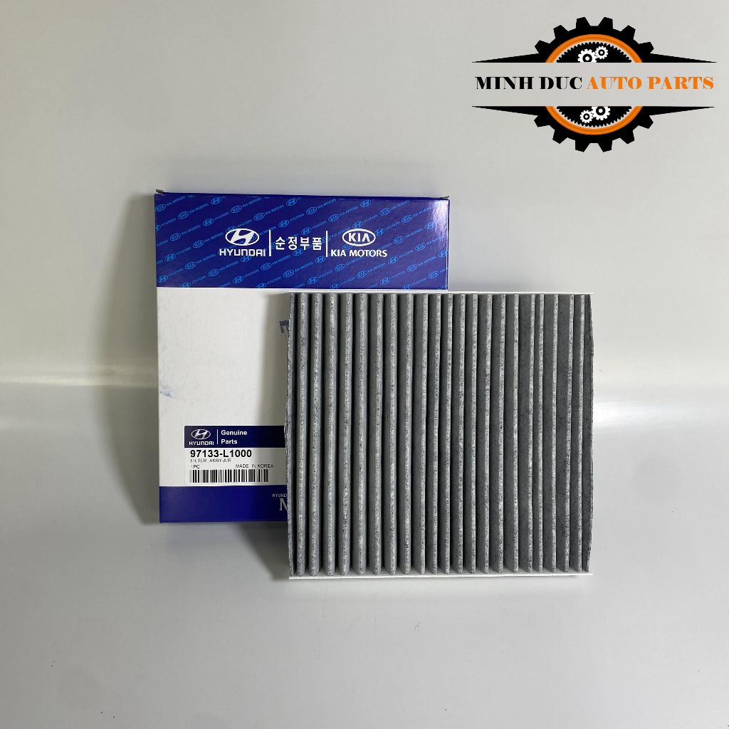 Lọc gió điều hòa Santafe , Sonata , Tucson , Sorento ( 2021-2023) ( Mã:97133-L1000) (Than hoạt tính)