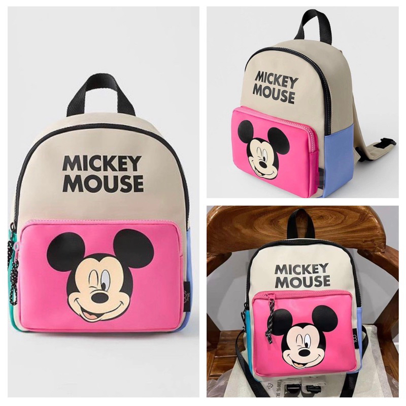 BALO ZR MICKEY HỒNG MẪU NEW 2024 CHO BG