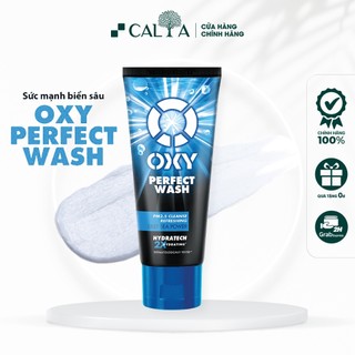 Sữa rửa mặt oxy xanh dương sạch sâu mát lạnh - oxy perfect wash 25g/100g