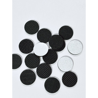 2 Miếng dán cao su chống rè yên, miếng đệm cao su màu đen chống rung dàn áo