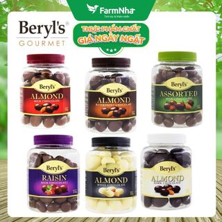 Sô cô la Beryls 350g Almond Chocolate Nhiều Hương vị tuyệt vời, thơm ngon và hấp dẫn