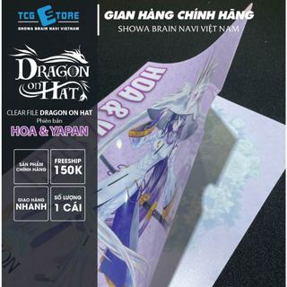 Bìa hồ sơ nhân vật Dragon on Hat, phiên bản Hoa và Yapan, Wedge Holdings, kích thước 30x20cm, SL 1 cái