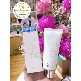 Kem dưỡng trắng body 9wishes White Tone up Body Serum 150ml