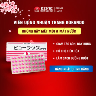 Viên uống hỗ trợ giảm táo bón khó tiêu kokando Nhật Bản - nhuận tràng tách lẻ vỉ 50v