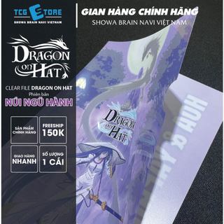 Bìa hồ sơ nhân vật Dragon on Hat phiên bản Hoa và Yapan núi Ngũ Hành Wedge Holdings kích thước 30x20cm, SL 1 cái