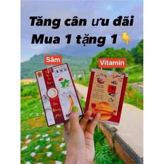 Tăng cân Sâm Nhung Plus tăng cân hiệu quả, k tích nước