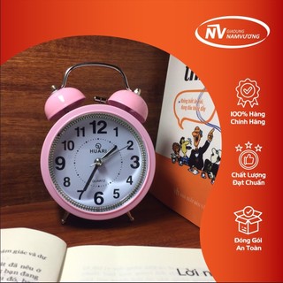 Đồng Hồ Báo Thức Mini Màu Hồng