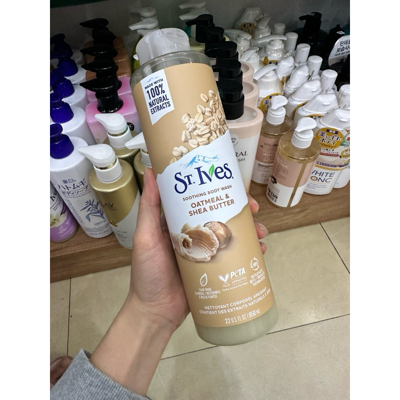 Sữa Tắm St.Ives Dưỡng Da Body Wash