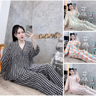 Đồ bộ tole bộ lanh mặc nhà VNXK F21 pyjama babydoll tinh tế trẻ trung,siêu mát.