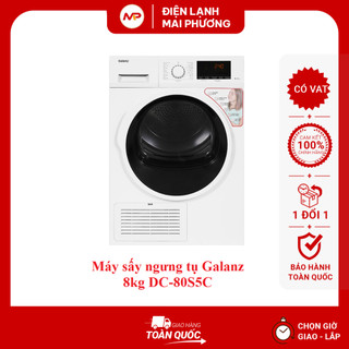 Máy sấy ngưng tụ galanz 8kg dc-80s5c - hàng chính hãng