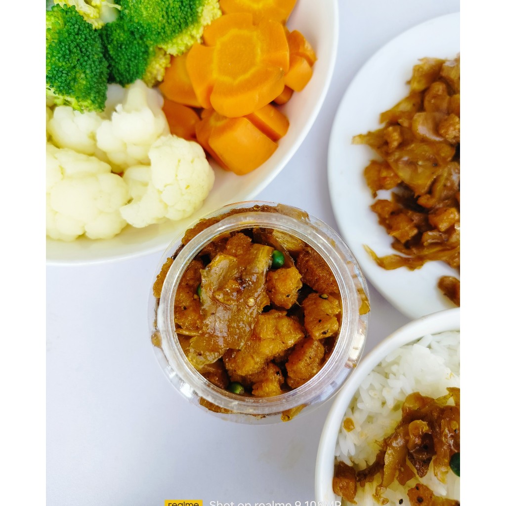 Nấm rim 100gr - Món chay ăn liền hấp dẫn ăn kèm với cơm Chay Khánh Tâm