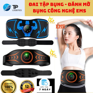 ( MẪU MỚI 2024 )ĐAI TẬP BỤNG EMS - GIẢM MỠ BỤNG  - NÂNG CƠ BỤNG CHO VÒNG EO THON GỌN