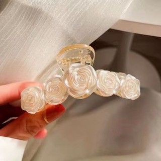 Kẹp tóc càng cua hoa hồng