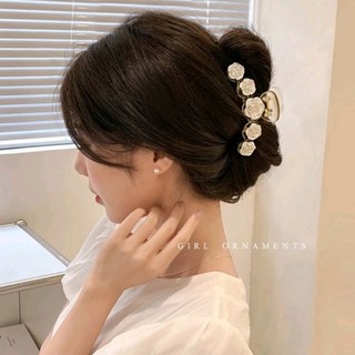 kẹp tóc càng cua hoa hồng