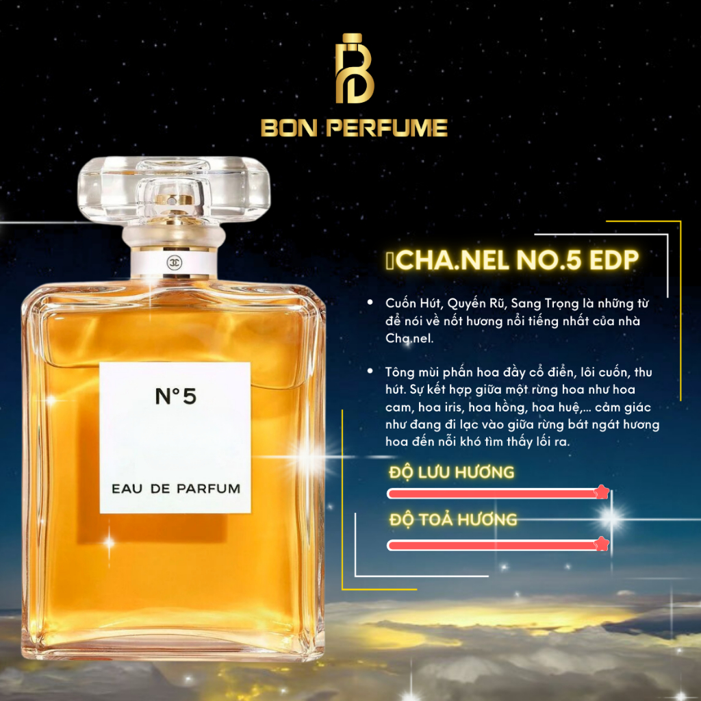Nước hoa nữ NO5 EDP 10ml