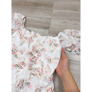 ( morningdudu) Jumpsuit Hoa_ Floral Jumpsuit