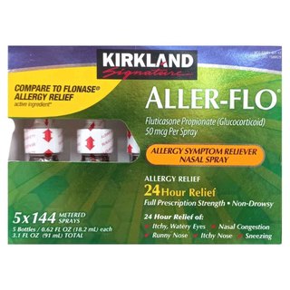 Thuốc xịt viêm xoang Kirkland Aller-Flo Mỹ hỗ trợ dị ứng đường hô hấp