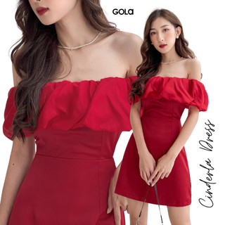 Đầm cinderla - đầm bẹt vai form chữ a