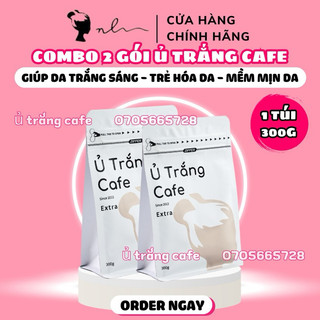 Combo 2 gói ủ trắng cafe since 2013 - giúp sạch da, mềm mượt, trắng sáng - tặng kèm quà - ngọc huyền beauty