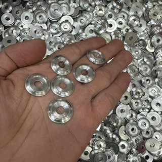 Long Đền Trơn Bạc 6ly Lông đền nhôm 6ly màu bạc , long đền 6ly gắn xe máy, gắn nón bảo hiểm