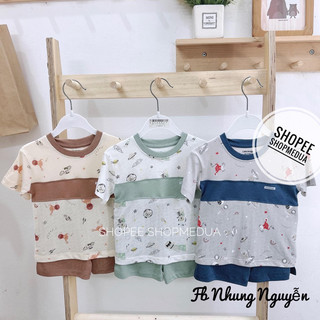 Bộ cộc tay ualarogo vải thở siêu mát