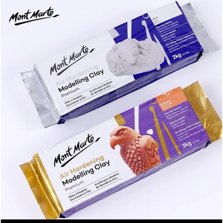 Đất sét tự khô, đất nặn air harderning modelling clay Mont Marte 500g-2kg