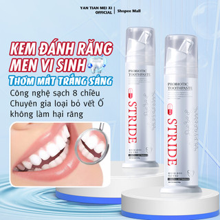 [COMBO 2] Kem Đánh Răng Bình STRIDE Thơm Miệng Trắng Răng Bảo Vệ Nướu Ngăn Ngừa Chảy Máu Chân Răng