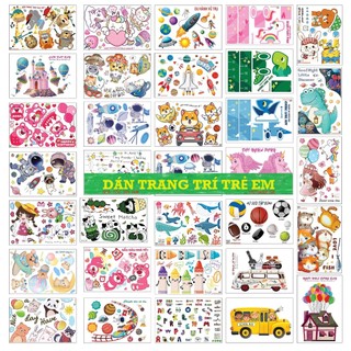Decal dán tường trang trí TRẺ EM - THUTHAOEDOR