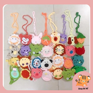 Túi Đựng Tỏi Cho Bé Túi Tỏi Handmade Len Cho Bé Sơ Sinh Đeo Tránh Vía Shopbeho