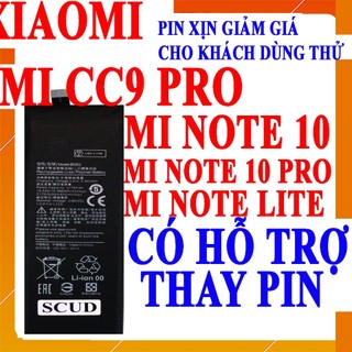 Pin Scud cho Xiaomi Mi CC9 Pro/Mi Note 10/Mi Note 10 Pro/Mi Note 10 Lite mã BM52 dung lượng 5260 mAh