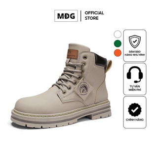 [ FreeShip ] Giày Boot Da Nam MĐG013 phong cách bụi bặm 2024, chất bao đẹp, da mềm