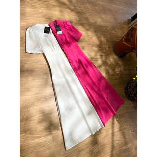 ĐẦM MIDI 2 MÀU
