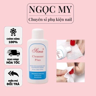 Nước lau gel sina chai nhỏ