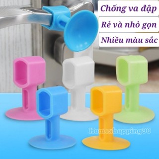 [Combo 5 Chiếc] Nút cao su Chặn Tay Nắm Cửa Hút Tường Tránh Va Đập Làm Hỏng Tường