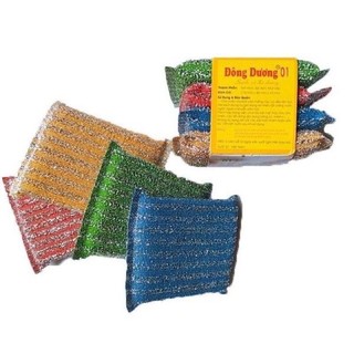 Combo 4 miếng rửa chén kim tuyến