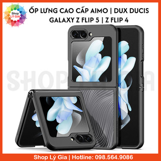 Ốp lưng cao cấp dux ducis - aimo cho galaxy z flip 6 / flip 5 / z flip 4