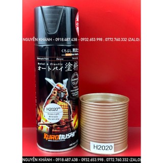 H2020-sơn xịt samurai màu kem sáng
