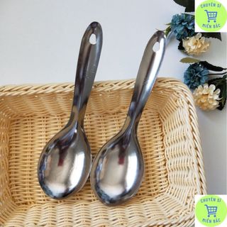 Muôi múc canh inox chống rỉ, muôi múc canh inox loại dày đẹp