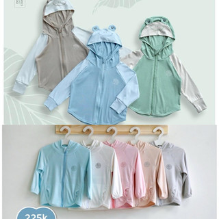 (Nhùn nhùn)Áo chống nắng HRNEE size 6-9m đến 3-4y