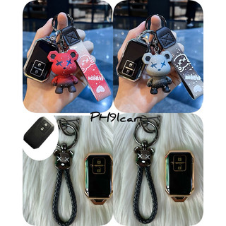 Bao silicon  Ốp khóa bảo vệ chìa khoá smartkey SUZUKI XL7  Swift Vitara Ertiga