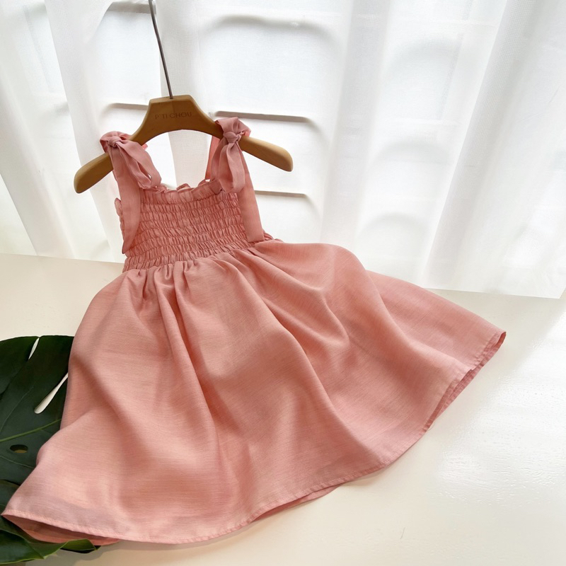 Merly dress Váy bé gái thiết kế P'ti chou 9kg đến 23kg