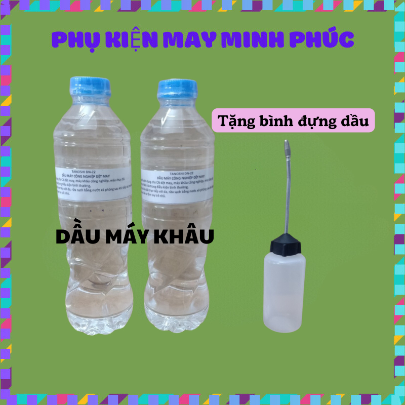 Dầu Máy Khâu Loại Tốt, Dầu Máy May Công Nghiệp, Máy Chạy Bộ, Tông Đơ, Quạt Điện