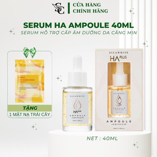 [Chính Hãng] SERUM HA PLUS, SERUM SICA, SERUM HA SICA DƯỠNG ẨM DA SE KHÍT LÔC CHÂN LÔNG