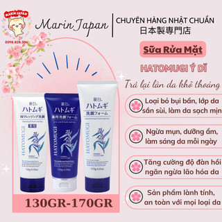 Sữa rửa mặt chiết xuất Ý dĩ hatomugi chuyên dành cho da có mụn và da nhạy cảm mới Acne Care & Washing Nhật Bản