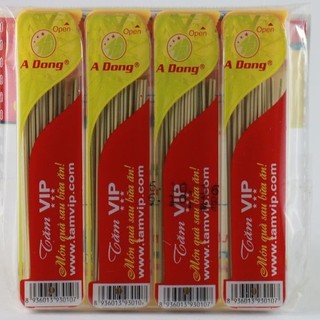 Vỉ 4 Hộp Tăm Vip Á Đông ( 100% Cật Giang)